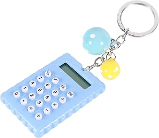 VILLCASE 2 Peças Calculadora De Bolso Mini Calculadora Pequena Calculadora Fofa Mini Calculadora Eletrônica Papelaria Para Calculadora Para Crianças Calculadora Simples Viagem Enchimento