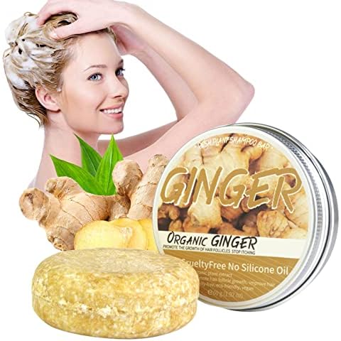 Ginger Hair Regrowth Shampoo Bar, Ingwer Hair Regrowth Shampoo Bar Cover