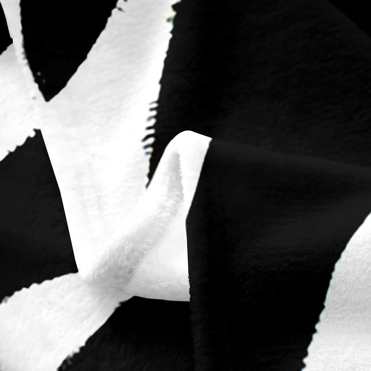 Feelyou Zebra Print Flannel Fleece Throw Blanket Twin 60"x80" Kids Zebra Fur Texture Pattern All Season Bed Blanket for Sofa Couch Black White Fuzzy Blanket Plush Blanket （No Real Fur）