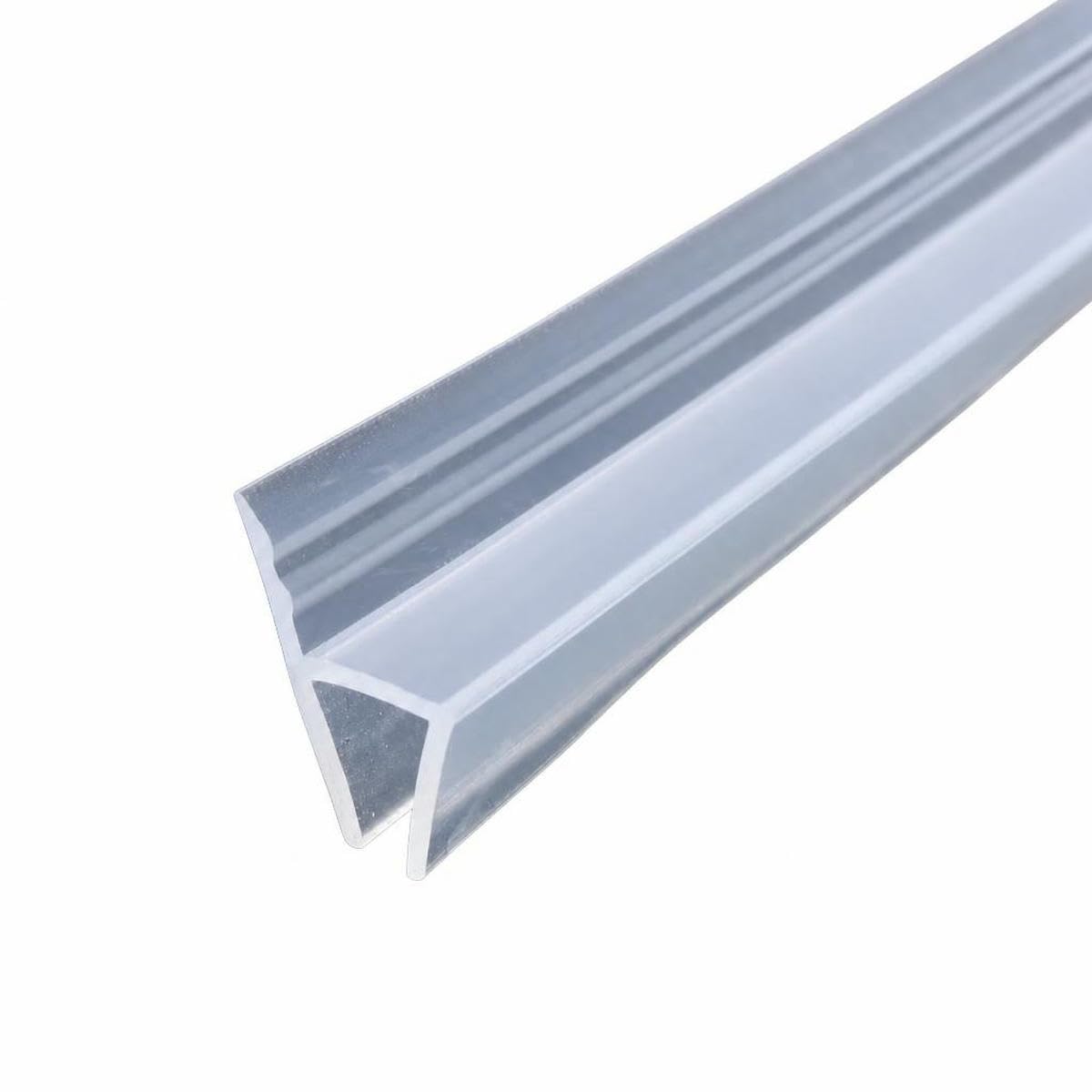 Jmgdj H Type 6Mm H-Shaped, F-Shaped, U-Shaped Frameless Glass Door Sealing Strip, Bathroom Water Blocking Sealing Strip-4.0M