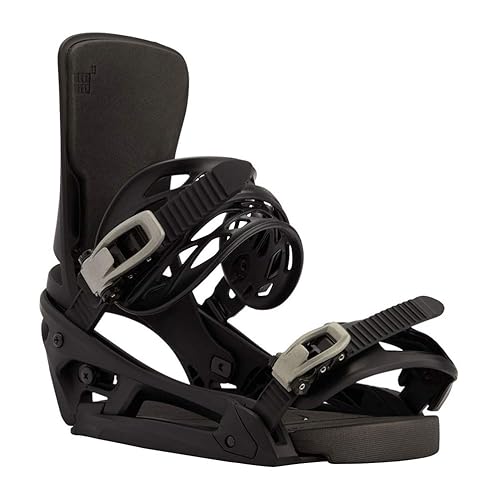 Burton Mens' Cartel EST Snowboard Bindings (Black, Large (10+))