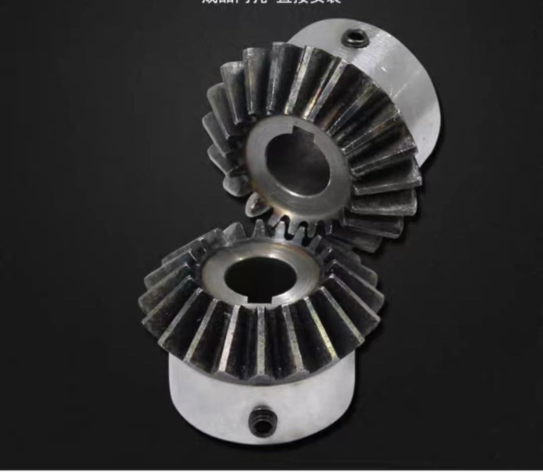 Modulritzel, Motorritzel, Motorritzel, Zahnrad, Motorritzel, 2 Stück, 1:1-Kegelrad, Modul 1,5, 90-Grad-Kegelrad, Spiralkegelräder