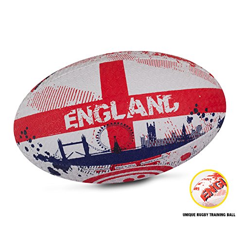 Optimum Nations Rugby Ball - England, Size 5