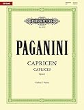  24 Capricen für Violine solo op. 1: Urtext (Edition Peters)