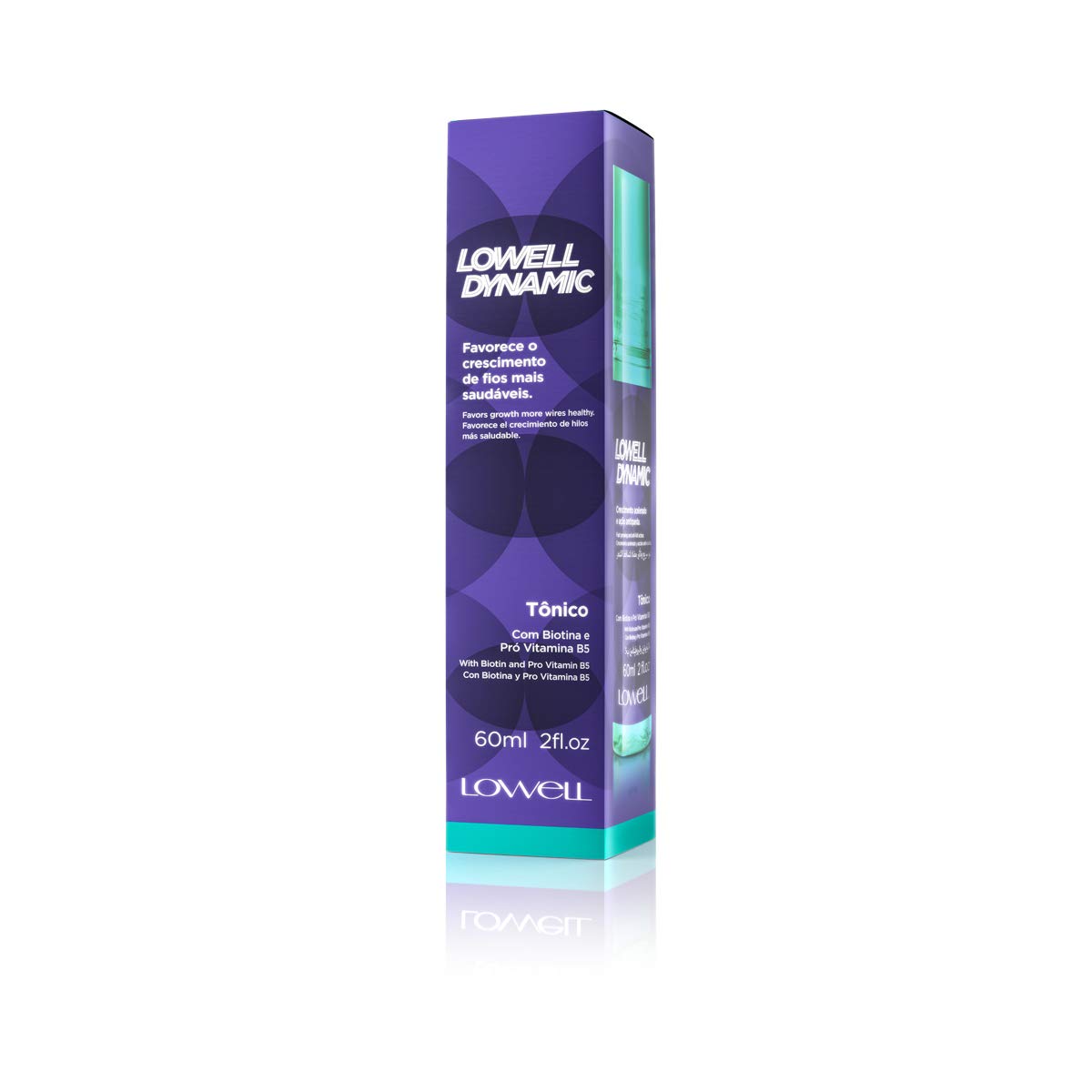 Lowell - Dynamic Tonic - 60 ml - Strengthening & Energizing Hair Tonic - Stimulates Scalp, Promotes Stronger and Healthier Hair Growth - Image 2