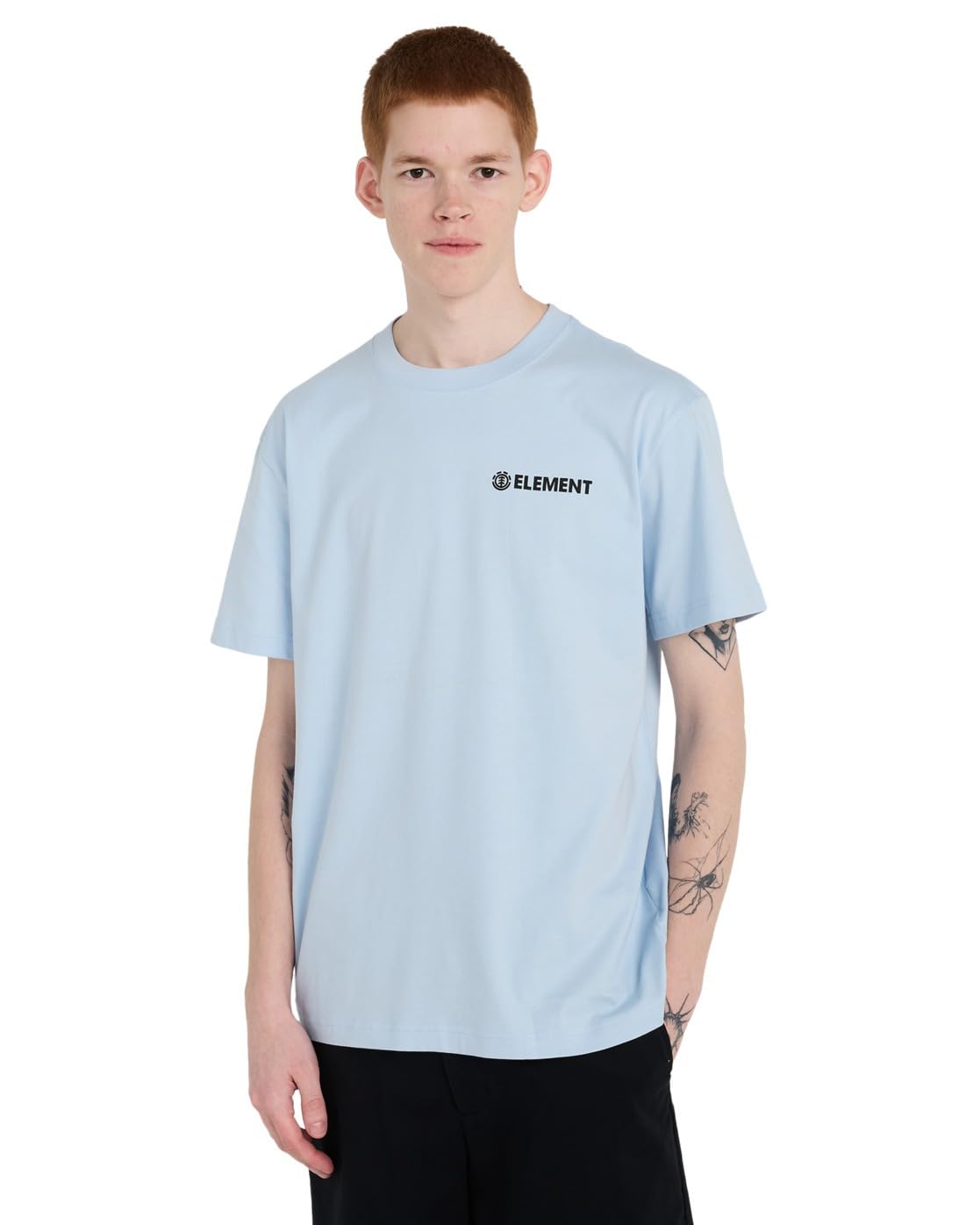 Element Blazin Chest - Short Sleeve T-Shirt - Men - Blue.