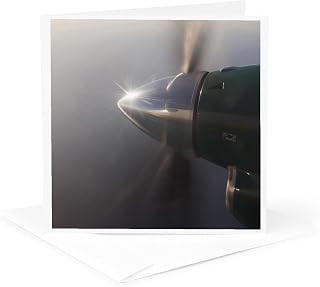 Greeting Card - Bahamas, New Providence, Nassau Airplane Propeller - CA05 WBI0533 - Walter Bibikow - Airplanes
