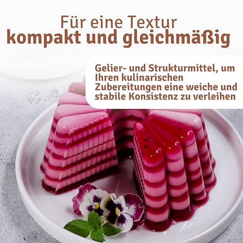 Mr.P Ingredients Rindergelatine Pulver 250g, Premium-Qualität, Bloom 250, Ideal für Desserts Marshmallow, Halal Gelatine Pulver, Zuckerfreie, Glutenfrei, Ohne Gentechnik