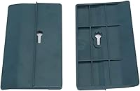 Vista 2 de Garosa 2 piezas de plástico ABS para montaje de paneles de yeso para instalación de techo, decoración del hogar, 0.591 x 0.315 in, otras