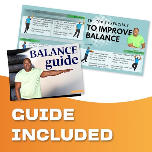 Balance Exercises for Seniors- 2 1/2 Hours Balance Training + Guide. Improve Stability - Gain Confidence - Reduce Falls. Exercise for seniors, senior exercise DVD, chair exercises for seniors over 60