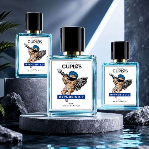 Image of 50ML Cupids Hypnosis Cologne for Men 2.O Infused Perfume with Original Cupids Hypnosis Perfume Charm Formula, Long-Lasting Magnet Fragrance for Men or Womens | Cupid Hypnosis Premium Perfume - Unisex Long Lasting Parfum, Signature Scent for Men & Women, 8+ Hour Performance