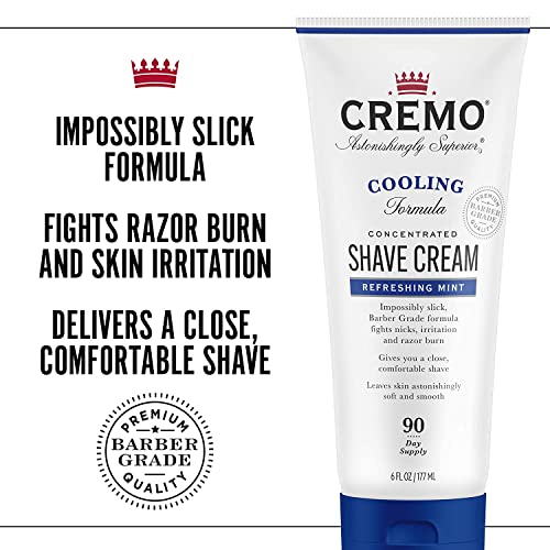 Cremo Barber Grade Cooling Shave Cream