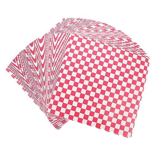 NAMOARLY Paper Sheets 200pcs Grease Absorbing Pizza Paper for Food Oil Absorption