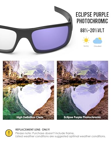 Image of BLAZERBUCK Anti-salt Polarized Replacement Lenses for Oakley Crankshaft OO9239 Sunglass