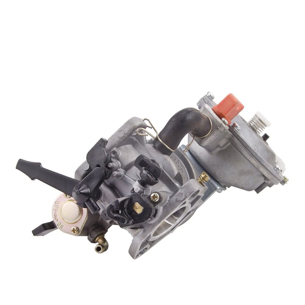Montaje Carburador 5KW 188F 190F para LPG para Piezas Generador Bomba 13HP Carburador Combustible Dual Motor Agua Aceite Gas Doble Propósito para Kit Conversión NG Carburador