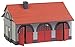 Produktbild Faller FA 130162 Feuerwehrgerätehaus, 172 x 148 x 108 mm, Grau und Orange