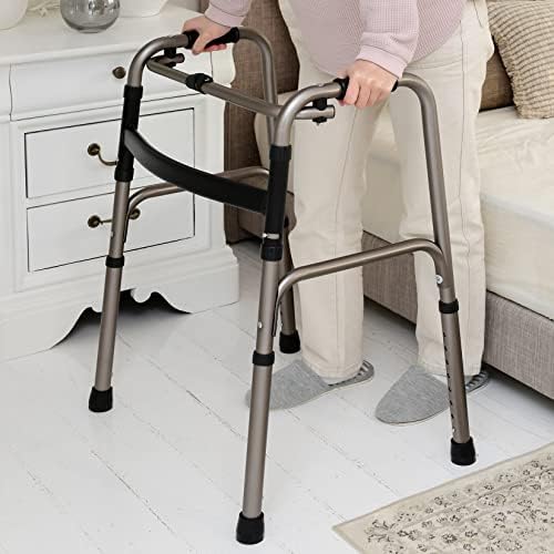 Amazon.co.jp: [山善] 歩行器 立ち上がり補助 【完成品】 固定式歩行器 