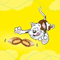 Dreamies Klassiker Katzensnacks mit Huhn – Katzenleckerli mit knuspriger Textur und cremiger Füllung – 4 x 180g (Packung mit 2) – Ansicht 3