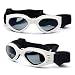 ENJOYING Pet Dog Sunglasses - Protective Eyewear Goggles Small Waterproof Protection (White)