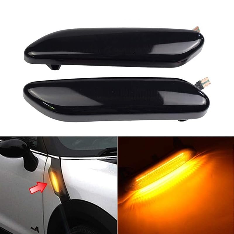 Luz intermitente LED intermitencia dinámica secuencial para coche X5 E53 3