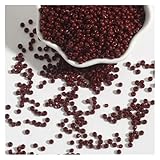Cuentas de vidrio sueltas espaciadoras for hacer joyas opacas(14 Red coffee,4mm about 150Pcs)