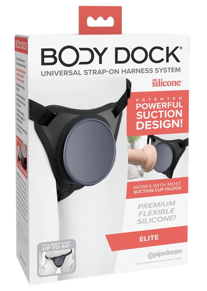 Pipedream Body Dock Body Dock Elite, Black, 61-137 cm