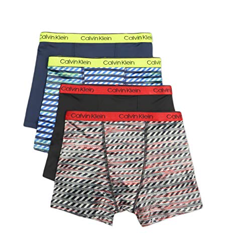 Image of Calvin Klein Kids Boys' Performance Boxer Brief Underwear 4-Pack