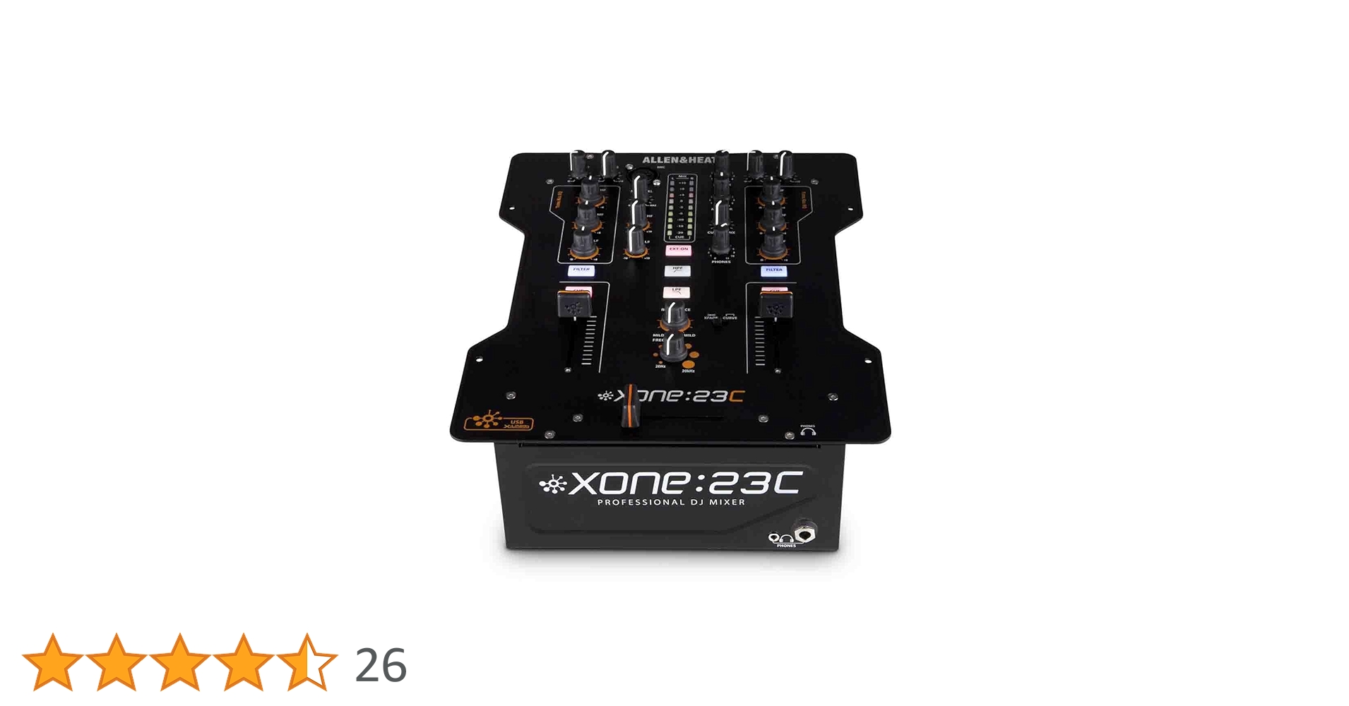 Allen & Heath XONE:23C DJ Mixer Plus Internal Soundcard : Amazon
