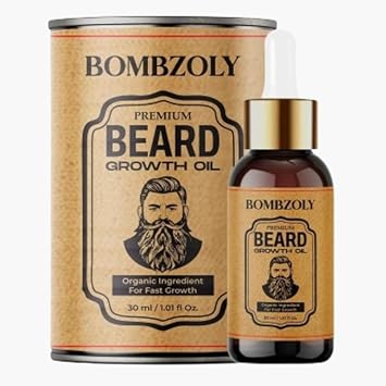 RAWLS Men's Beard oil for men & Growth Oil -30ml | All Natural Formula for a Fuller | Healthier Beard and Hair - Softens, Strengthens | Promotes Growth