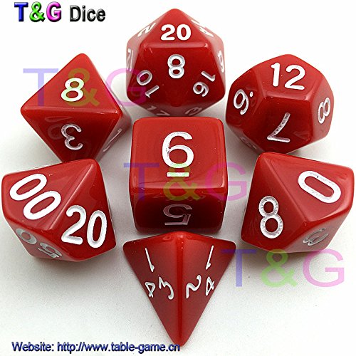 Buy Generic Yellow DND Dice New 7pcs/set High Quality Colorful Dice