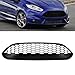 Bruce & Shark Auto Griglia Front Bumper Griglia Griglie anteriori Upper Black Honey Comb per Ford Fiesta Zetec-S 2013-2017