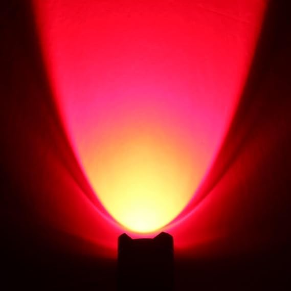 4 Pack Red Light Flashlight, 3 Modes Red LDE Red Flashlight for Astronomy, Night Observation and Outdoor Activities