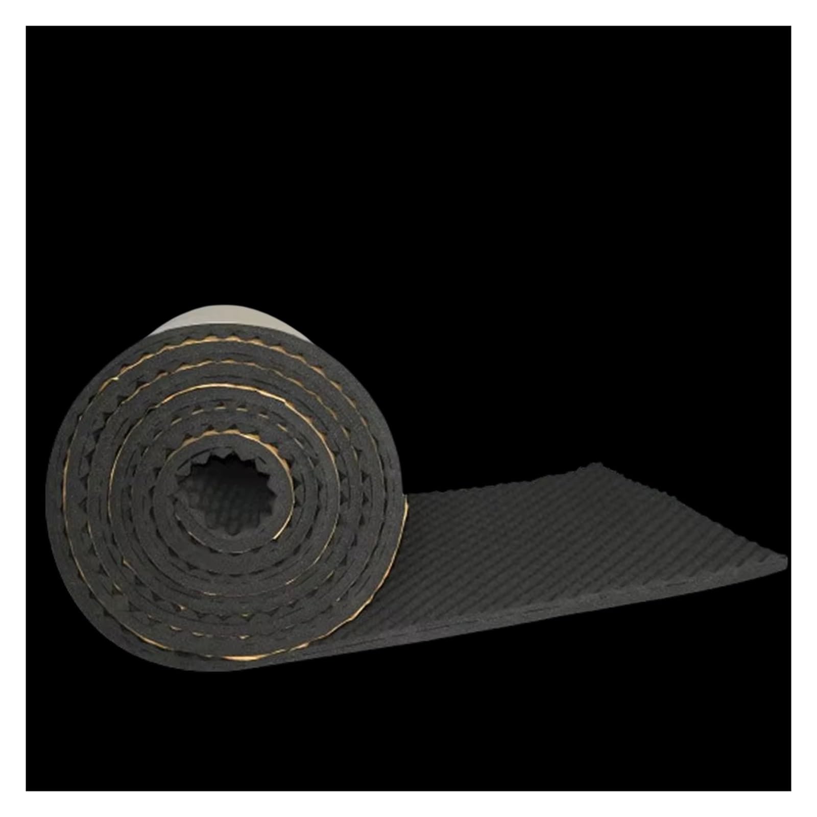 Tapis insonorisant voiture de 100x50cm avec mousse vague d'absorption chaleur