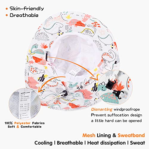 Geyanuo Baby Sun Hat, Toddler Sun Protection Hats, Upf 50+, Summer Outdoor Beach Cap For Kids Girl Boy #TOP3