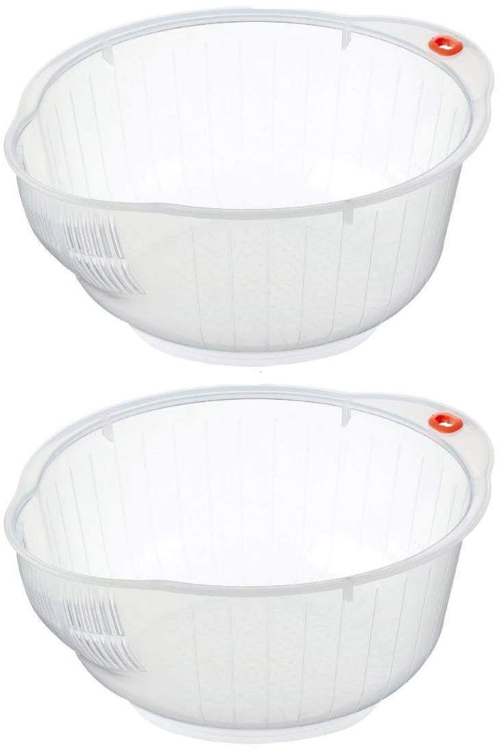 Lavage du riz comme au Japon avec ce bol égouttoir pratique