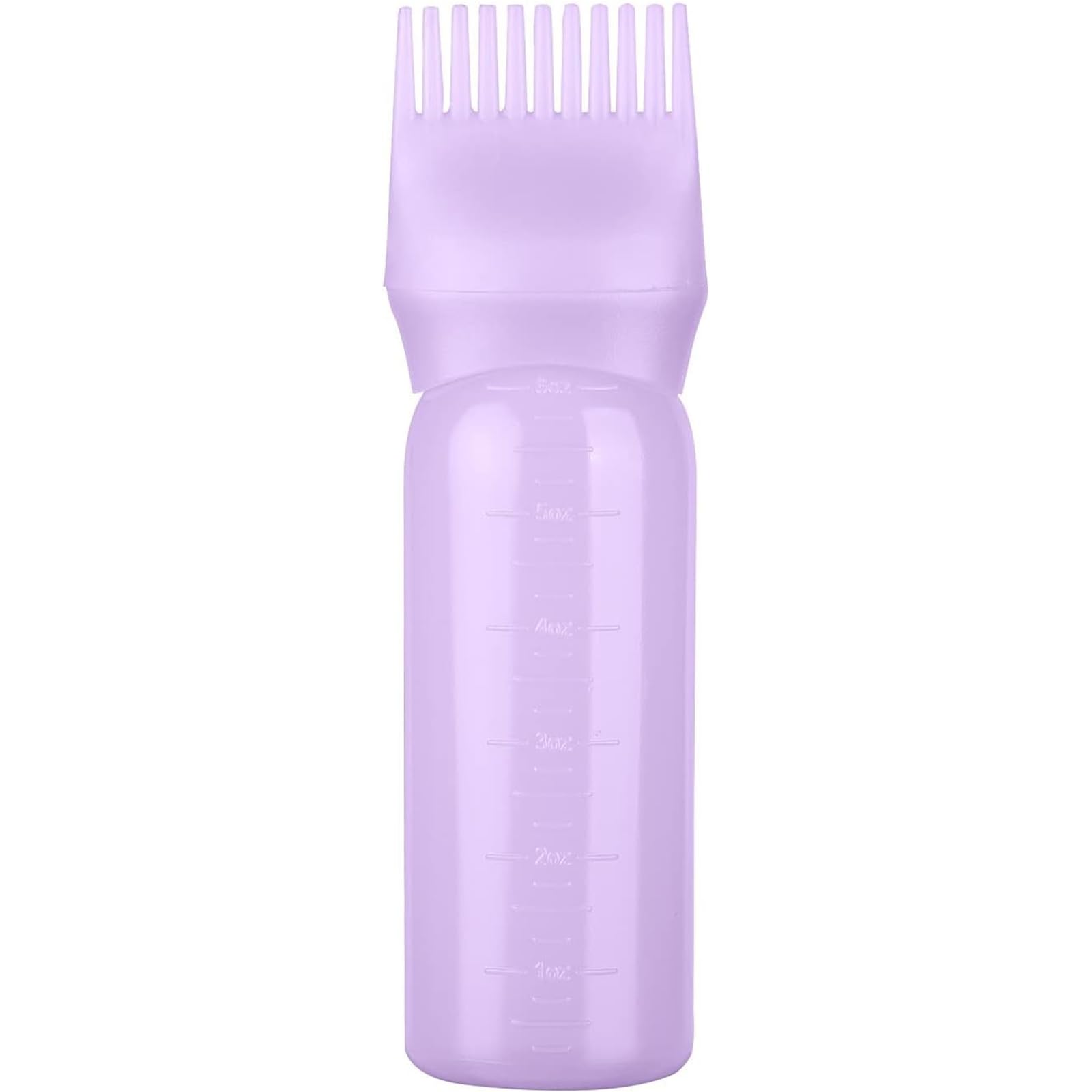 Addein 1 Pieces Hair Oil Applicator Bottle, Root Comb Applicator Bottle, Squeeze Hair Color Oiling Bottles for Hair Coloring