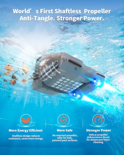 Solar Powered Robotic Pool Skimmer for Effortless Pool Care - Image 5