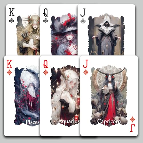 Baraja de Cartas Póker con Diseño Antideslizante Morada miniatura 3