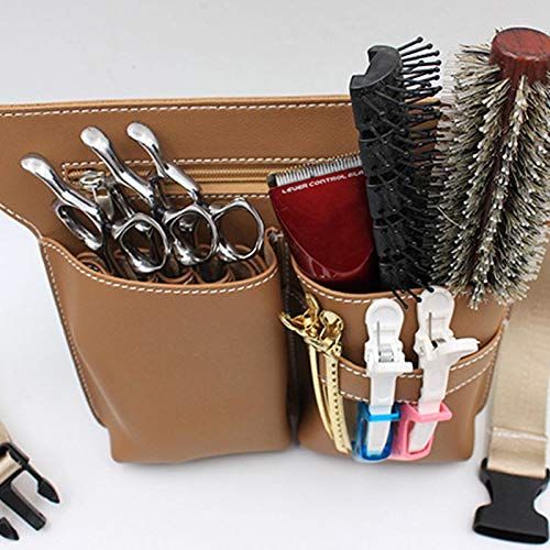 sac de coiffeur, Sac à ciseaux de barbier, sac taille, pochette for Salon coiffure(Cf)