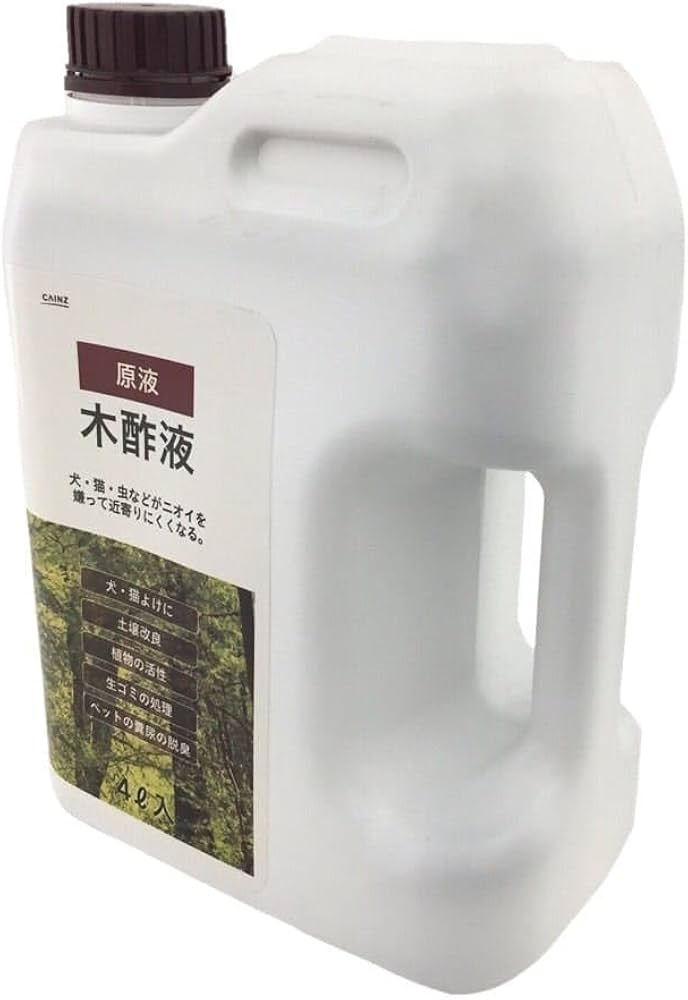Amazon.co.jp: カインズ(CAINZ) 木酢液 内容量4L 原液 土壌改良 植物 Amazon.co.jp: カインズ(CAINZ) 木酢液 内容量4L 原液 土壌改良 植物