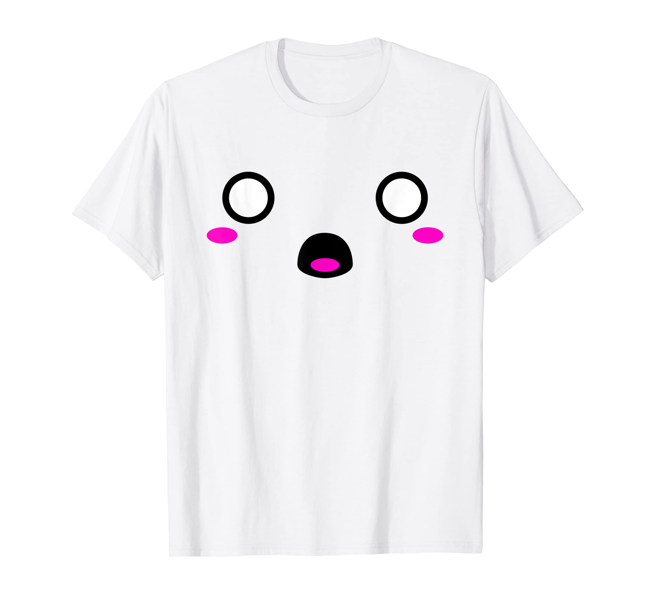 Cute Kawaii Face Shocked Surprised Maru-me Eyes T-Shirt