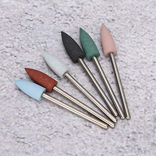Set de 6 Piezas de Brocas para Taladro de Uñas miniatura 4