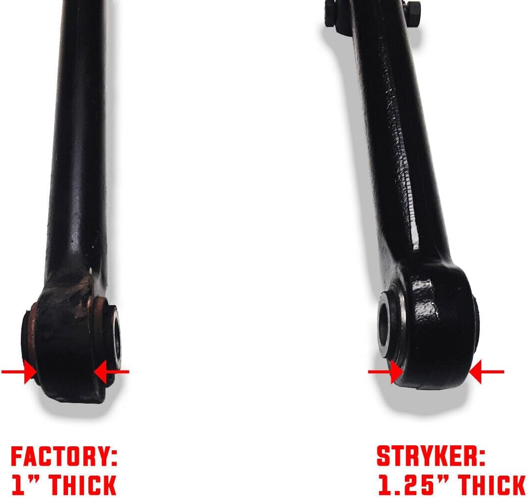 0-4-inch Lift Height Heavy Duty Adjustable Track Bar compatible w/ 2017-2022 Ford F250/F350 Super Duty 4WD