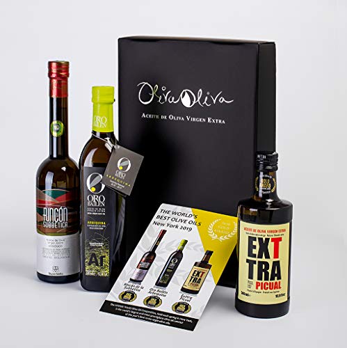 Medalla de Oro Nueva York – Premio Mejores Aceites de Oliva Virgen Extra del Mundo – Exttra Picual - Oro Bailén Arbequina - Rincón de la Subbética