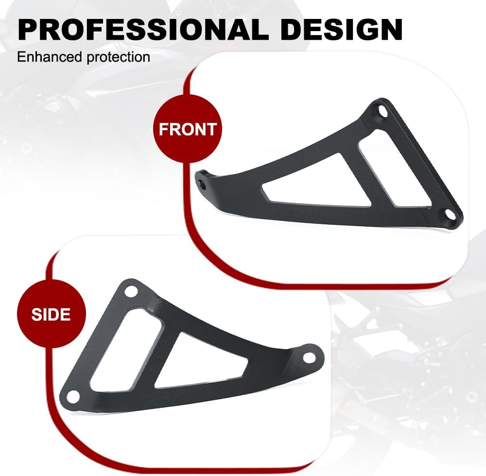 Xitomer Motorcycle Exhaust Hanger Brackets, Fit for GSX-R1000 2020 2019 2018 2017-2020 / GSX-R1000R 2024 2023 2022 2021 2020 2019 2018 GSX-R1000R 2017-2024, Motorcycle Exhaust Hanger Fit for GSX-R1000