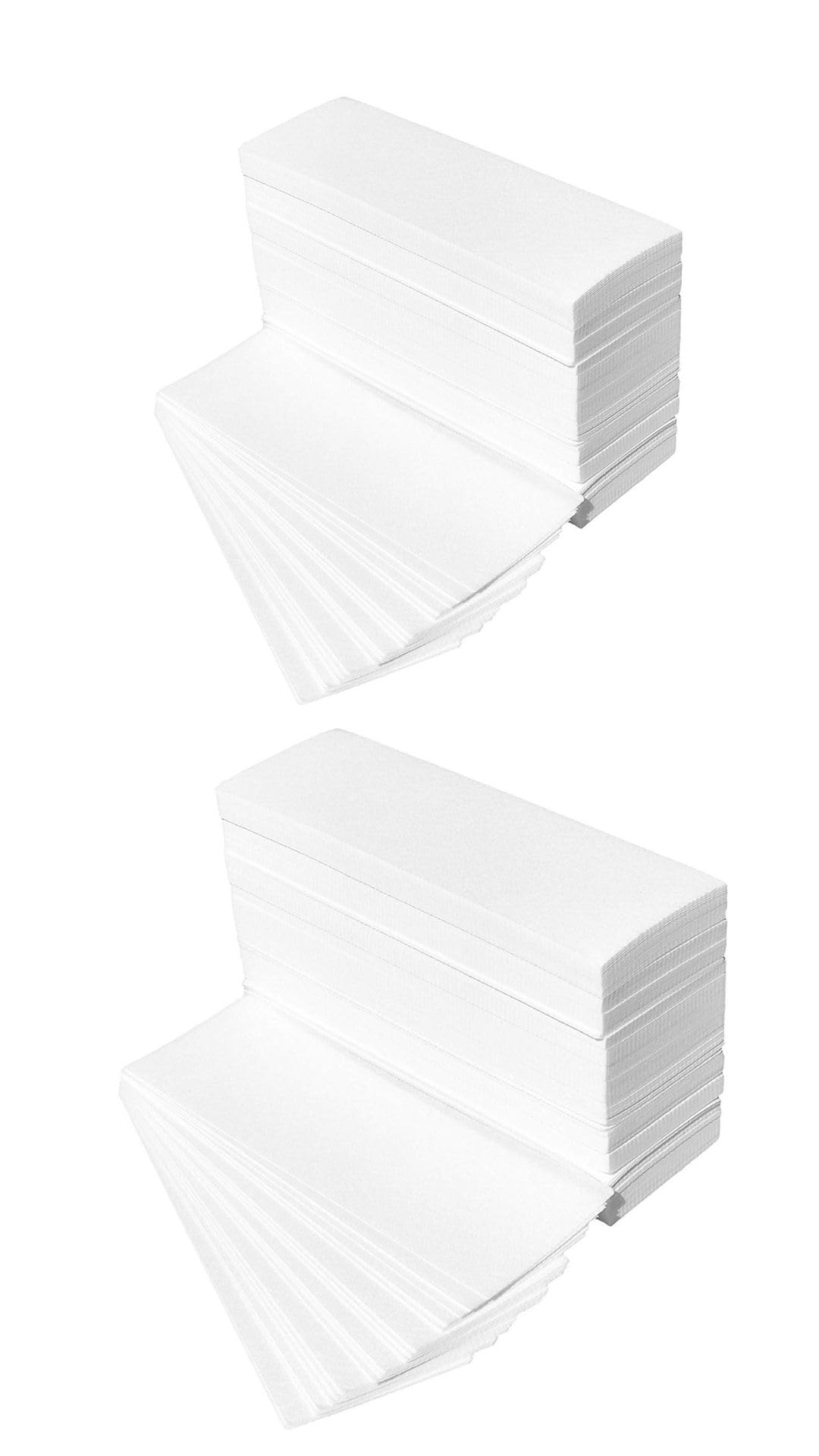 Beauty Facial and Body Non Woven Epilating Wax Strips Large 3 x 9 Hair Removal 400 Count