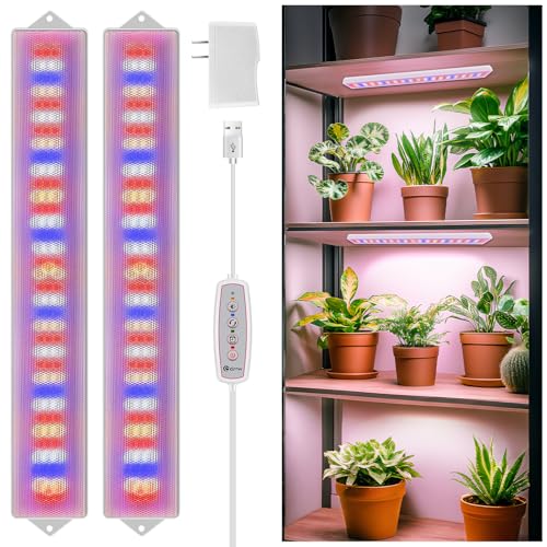 LED Grow Light Strip Full Spectrum Plant Lights (2-Pack)