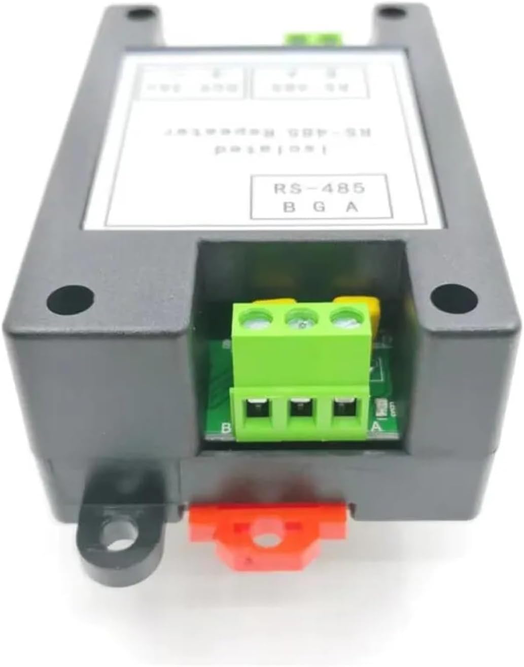 1Pcs Industrial Grade Isolator RS485 Repeater Amplifier Distance Extender Anti-Interference Y Anti-Surge Guide Rail(with Adaptor)