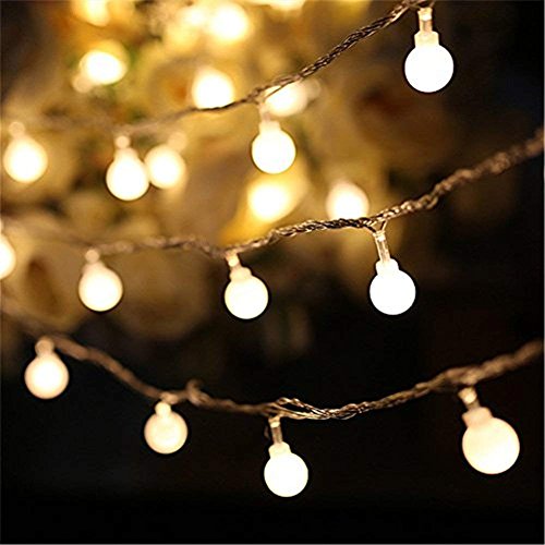 Rathun STRING-LIGHT-001 Globe String Lights 49 Feet 100 Led,8 Modes Fairy Plug In Indoor String Lights For Bedroom,Classroom,Outdoor thumb #8