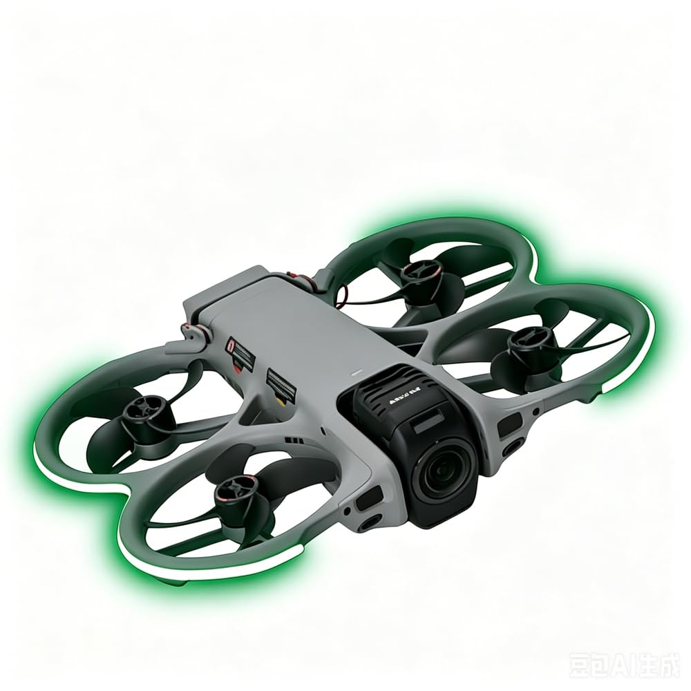 Avata 360 LED Light Strip for DJI Avata 360, Anti Collision Light Night Flying Warning Light Strip, 3 Adjustable Brightness Levels (Green)
